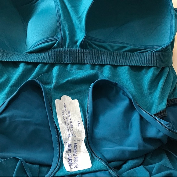 Aqua Green Romper, Women's Keyhole Blouson (5 Star) Style - Picture 8 of 11